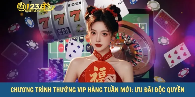 Chương trình thưởng vip hàng tuần mới: Ưu đãi độc quyền