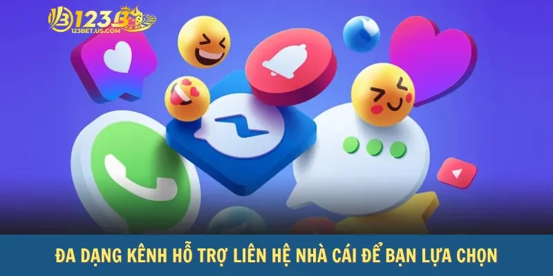 Đa dạng kênh hỗ trợ liên hệ nhà cái để bạn lựa chọn