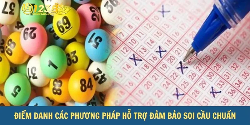 Điểm danh các phương pháp hỗ trợ đảm bảo soi cầu chuẩn