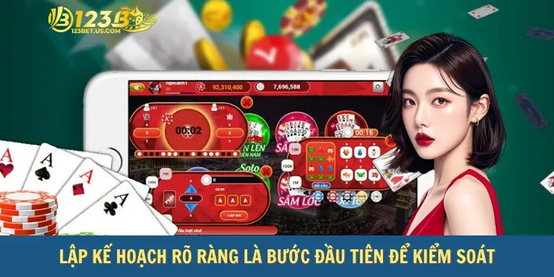 Lập kế hoạch rõ ràng là bước đầu tiên để kiểm soát